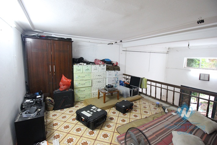 Vietnamese style house with nice garden for rent in Tay Ho area